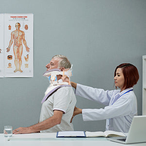 Cervical traction decompresses the spine and alleviates pinched nerves and discs. Neck Traction Device 3000 is used by doctors, therapists and chiropractors